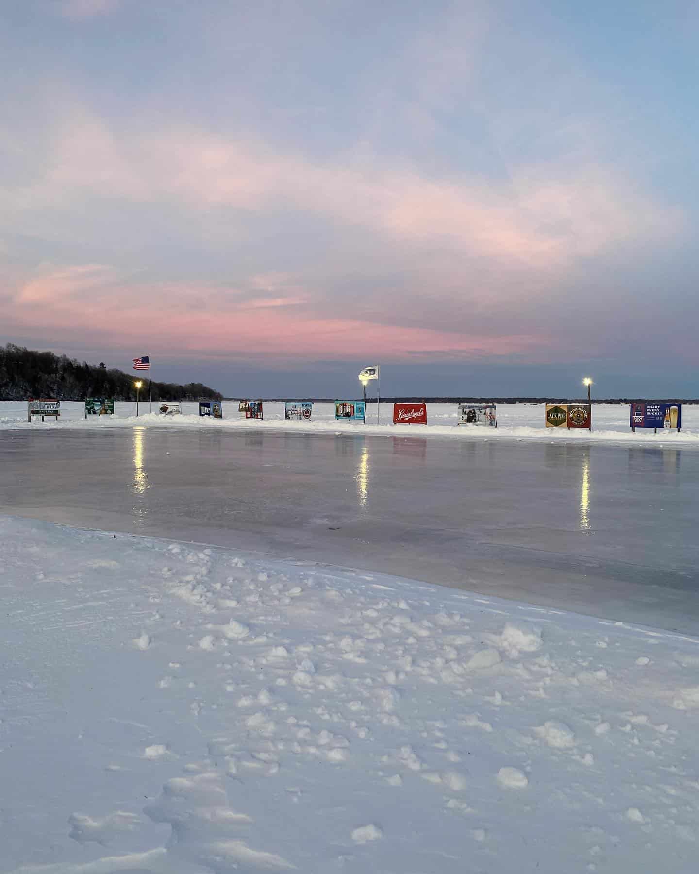 Gull Lake Frozen Fore at Quarterdeck Resort Leisure Hotels & Resorts