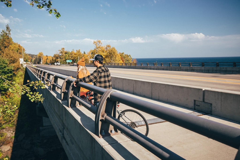 bike trail on north shore