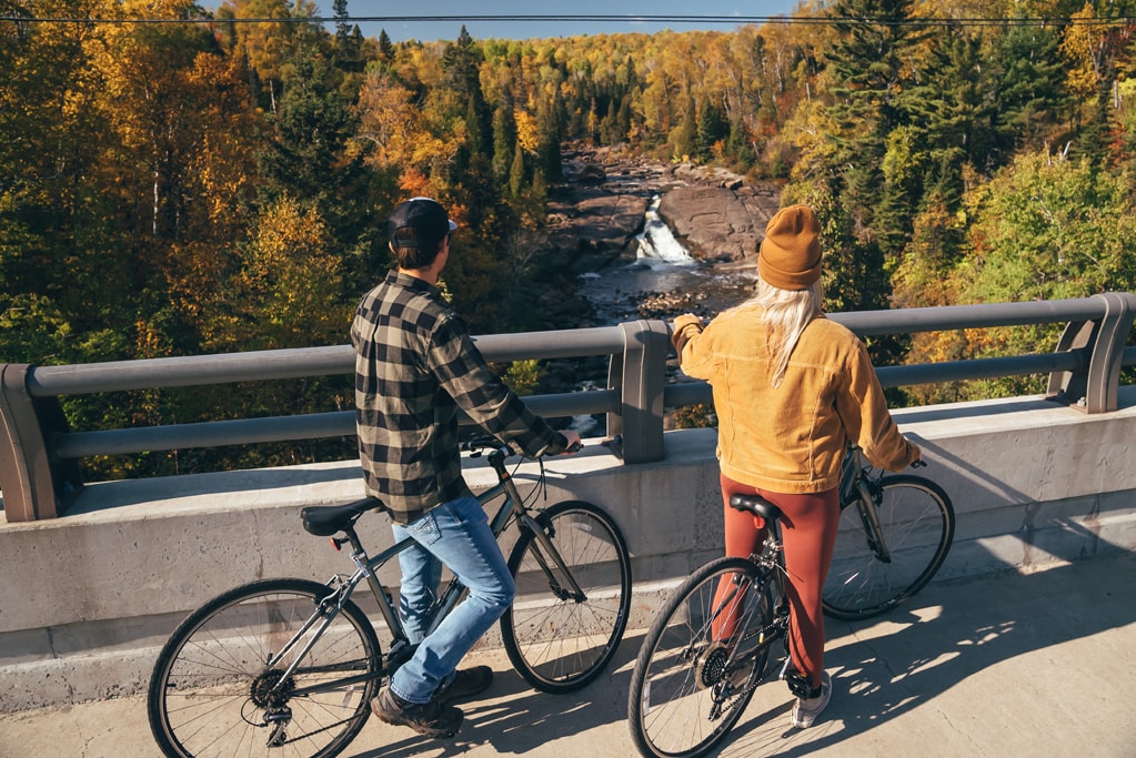 biking the north shore